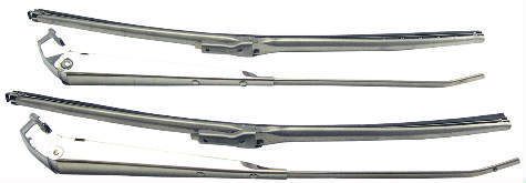 1964-67 gto/lemans windshield wiper arm &amp; blade set