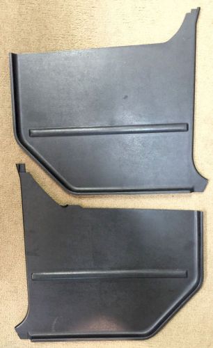 New 64-66 ford mustang kick panels pair black convertible