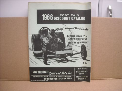 Vintage original 1966 northshore speed and auto inc. catalog