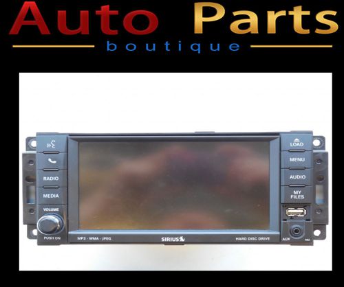 Chrysler jeep dodge 2010-2014 radio cd dvd sirius p05064959af