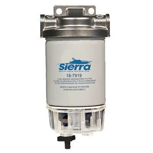 New free shipping sierra fuel/water separator kit aquavue bowl 1/4” ss 18-7937