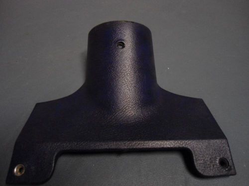 1969-77 c3 corvette vette stingray lower dash steering column cover blue trim