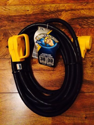 Rv trailer motorhome camper camco power extension cord 25 foot 30 amp 10 gauge