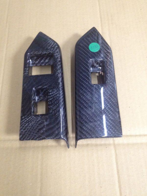 2010-2014 mustang carbon fiber convertible window switch covers #807