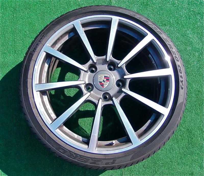 Genuine oem factory porsche 911 carrera classic 2 20 inch wheels tires tpms 991
