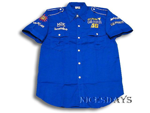 Men's gift yamaha go!!!! motorcycle biker racing sports pit crew shirt size 2xl