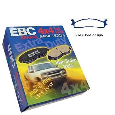 Ebc dp61650 brake pads greenstuff 6000 series front dodge ram 2500 3500 pickup
