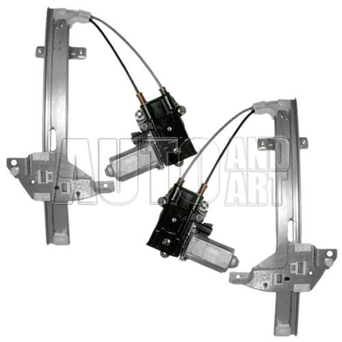 New pair set rear window lift regulators with motors assembly 97-03 grand prix