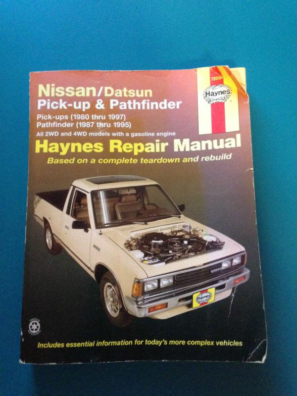 Haynes repair manual - nissan / datsun