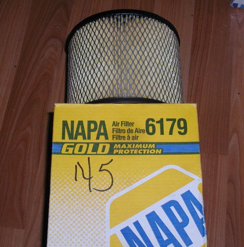 Napa 6179 air filter for new in box fits older gm products check the listing