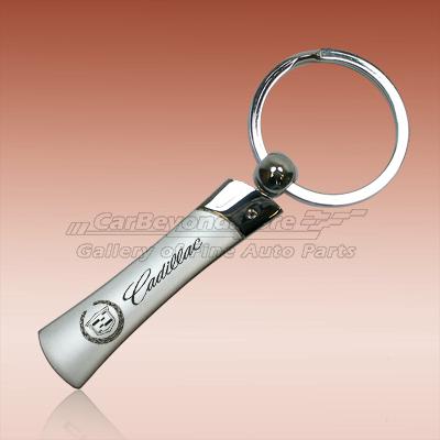 Cadillac blade style key chain, key ring, keychain, el-licensed + free gift