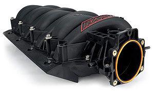 Wilson fast lsx 92mm black intake manifold - chevy ls geniii 5.3l 6.0l 1999-2012