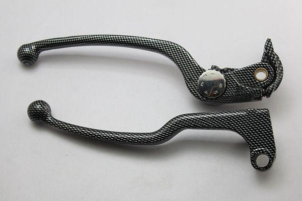 Carbon brake clutch levers for suzuki gsxr 600 750 2006-2008 gsxr 1000 2005-2006