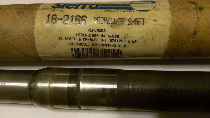  sierra 18-2166 marine prop shaft mercruiser stern drive mercury 15 spline 