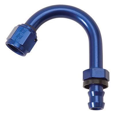 Russell 626020 hose end twist-lok 120 deg -10 an hose to female -10 an blue ea