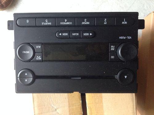 05 06 07 ford f-250 sd am/fm radio cd  stereo audio player