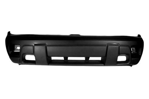 Replace gm1000639v - 02-05 chevy trailblazer front bumper cover factory oe style