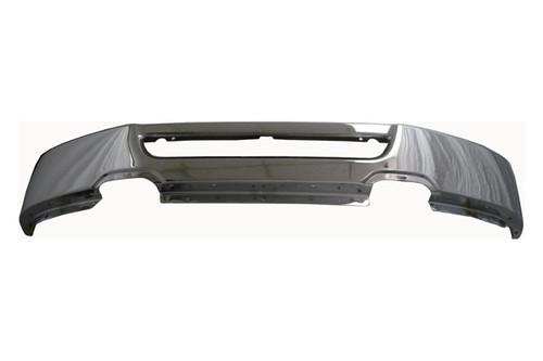Replace fo1002400dsc - ford f-150 front bumper face bar w/o fog light holes