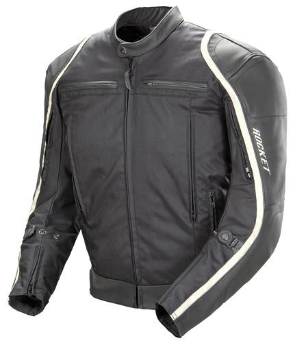 Joe rocket comet street motorcycle jacket black size large
