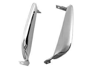 65 66 mustang front bumper guards - nice chrome!!