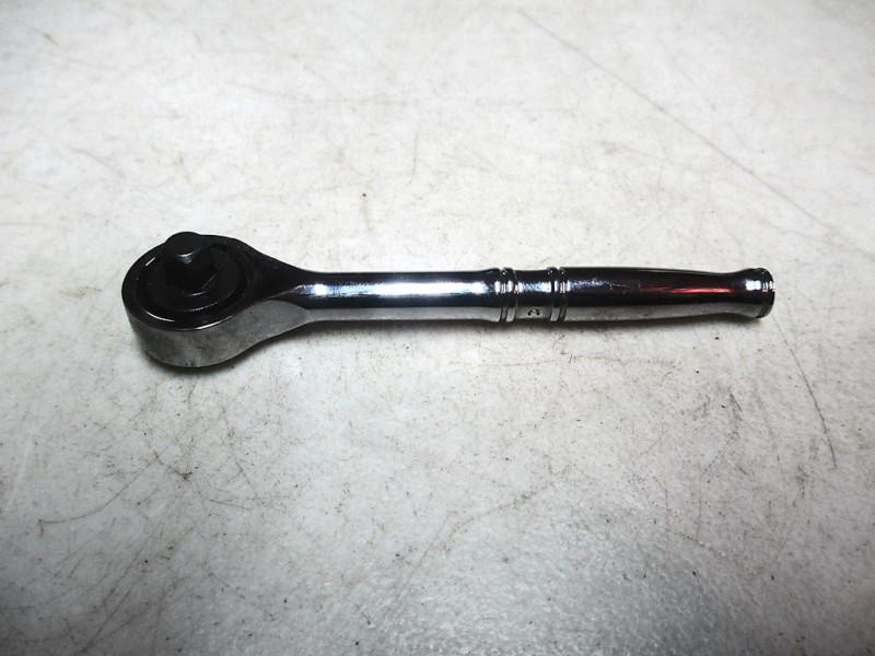 Snap on 1/4" drive round head 72 tooth 4-1/2" long ratchet #tn72