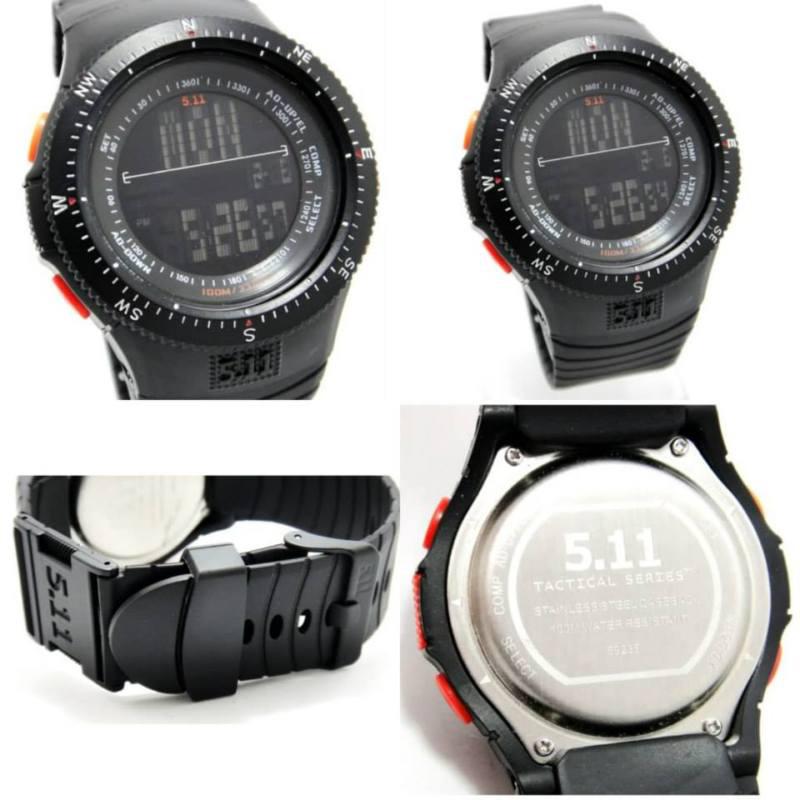 5.11 tactical field ops watch water proof digital watch rare & limited***grey***