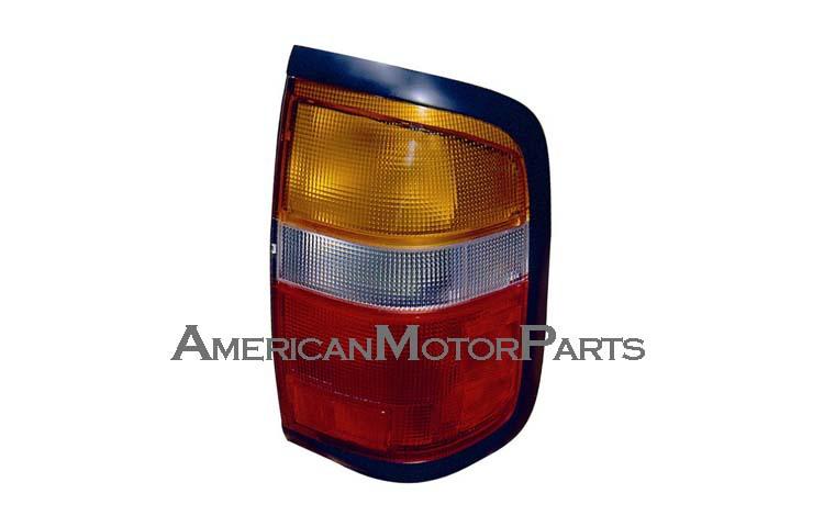 Passenger replacement red/amber/clear tail light 96-98 nov 97 nissan pathfinder