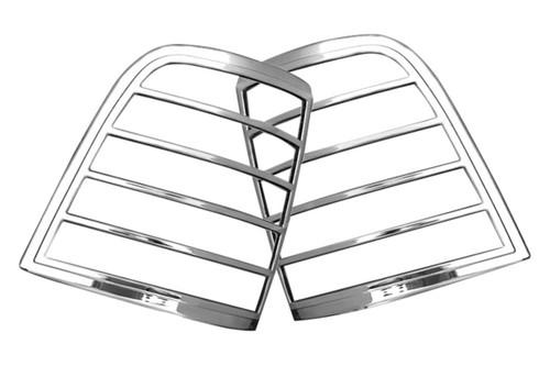 Ses trims ti-tl-102 ford explorer taillight bezels covers chrome ring trim abs