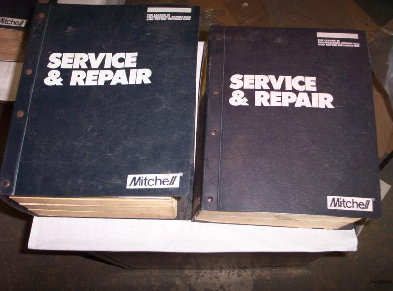 Mitchell electrical &service repair manuals
