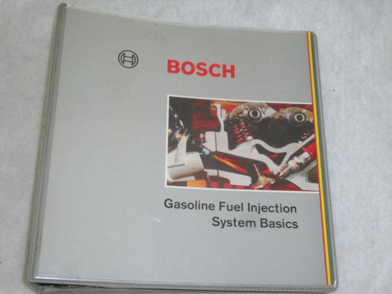 Bosch gas fuel injection set of 6 books fi sys. basics l & k jetronic & motronic