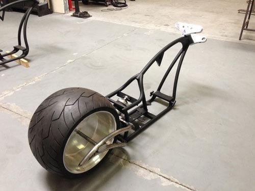 Purchase Custom 360 Chopper Motorcycle frame with Airbag in Tampa ...