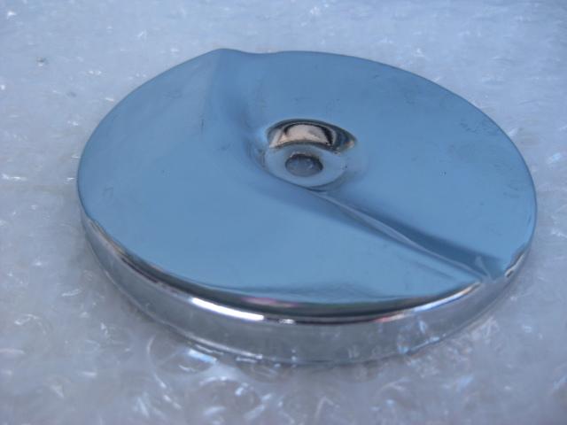 Honda chaly cf50 cf70 air cleaner cover “chrome” new