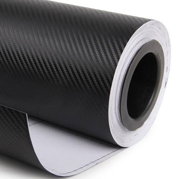 3d multipurpose carbon fiber car stickers - car hood preferred black