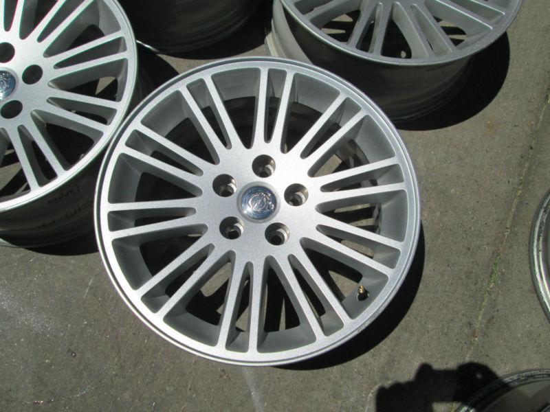17" chrysler 300 05-11 oem factory alloy rims wheels silver 2324 
