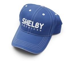 Shelby american 2d logo contrasting stiched hat ford mustang cobra terlingua svt