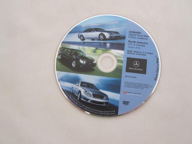 Mercedes-benz navigation disc dvd us & canada 2005.1