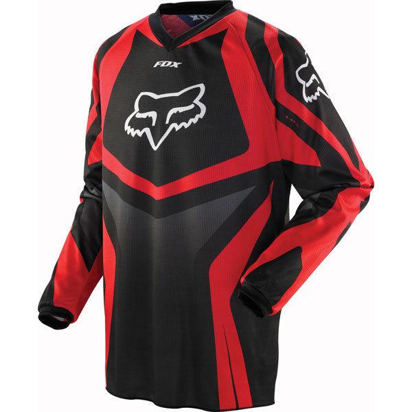 Red xl fox racing hc race youth jersey 2013 model