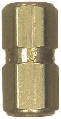 Carter 169-1002 fuel check valve natural brass 1/4" female to 1/4" female each