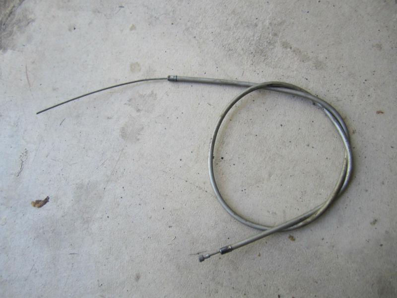 New vespa moped front brake cable look!
