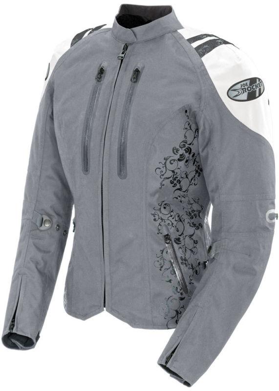 New joe rocket atomic 4.0 womens jacket,silver/white,xs