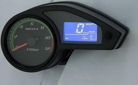  new motorcycle motor bike motocross lcd  digital speedometer  odometer  