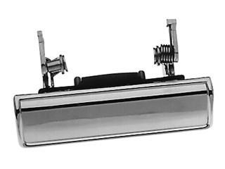 New 79-90 plymouth horizon outside door handle front chrome