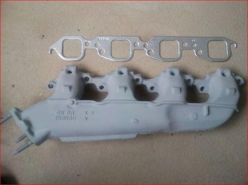 Chevrolet big block exhaust manifold origi gm right passenger side cast# 353030 