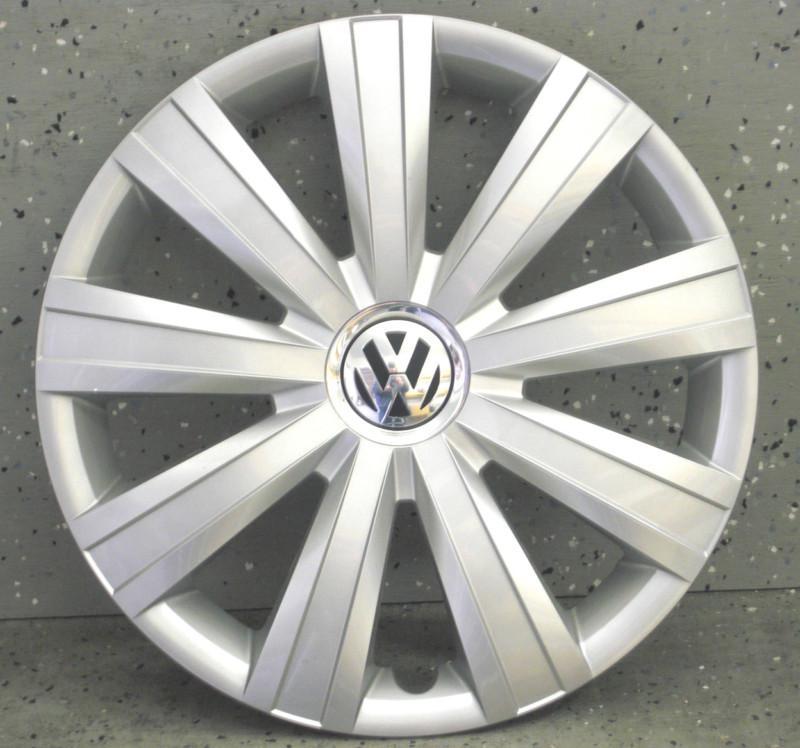 Factory oem volkswagen vw jetta 15" wheel cover / hubcap 5c0601147 "a" cond