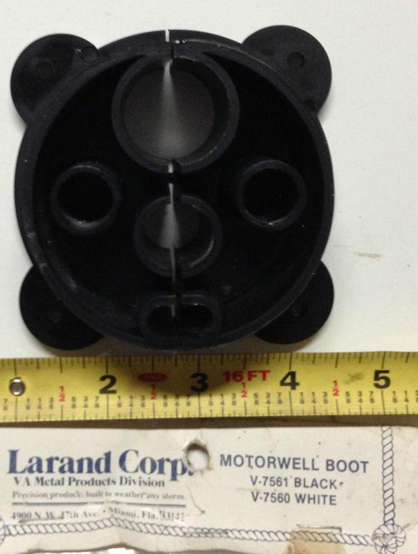 Larand corp motorwell boot v-7561 black