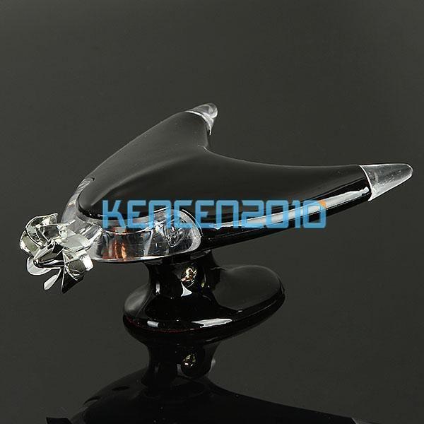 Wind powered led car flashing lamp auto red blue green black motorcycle light