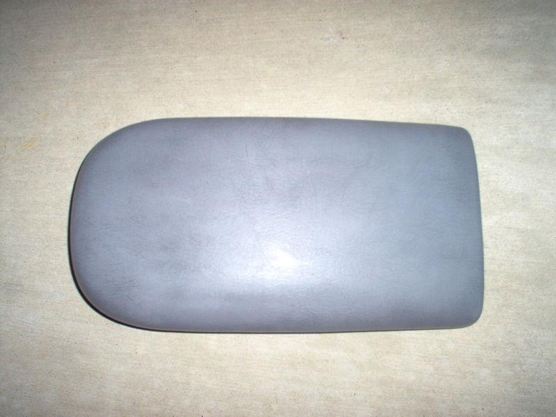 97-99 00-02 ford expedition navigator cntr console armrest lid grey 15x8 priorty