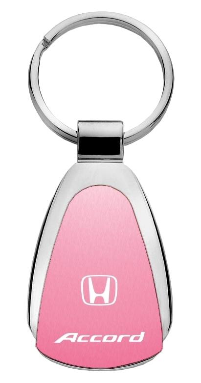 Genuine honda merchandise pink accord teardrop key chain