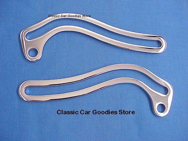 1932 ford car windshield slide arms (2) new! chrome