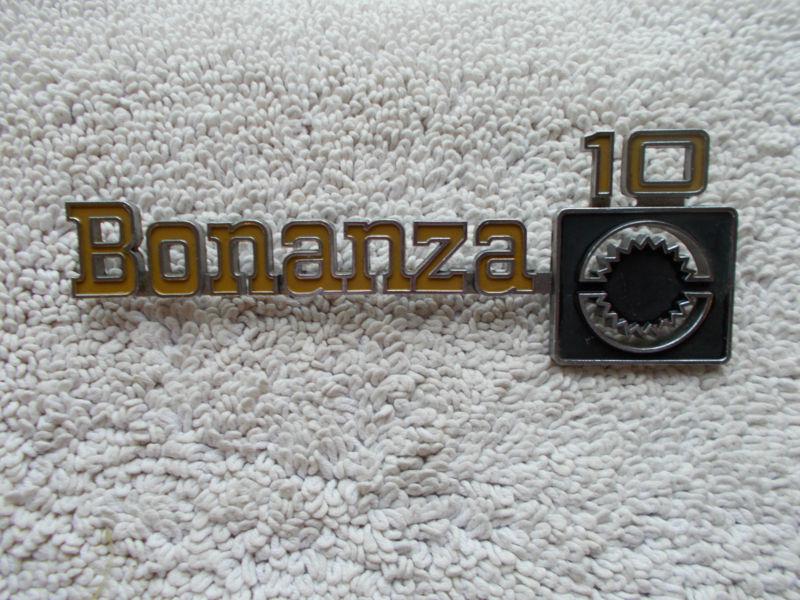 Bozanza  10  chevorlet emblem